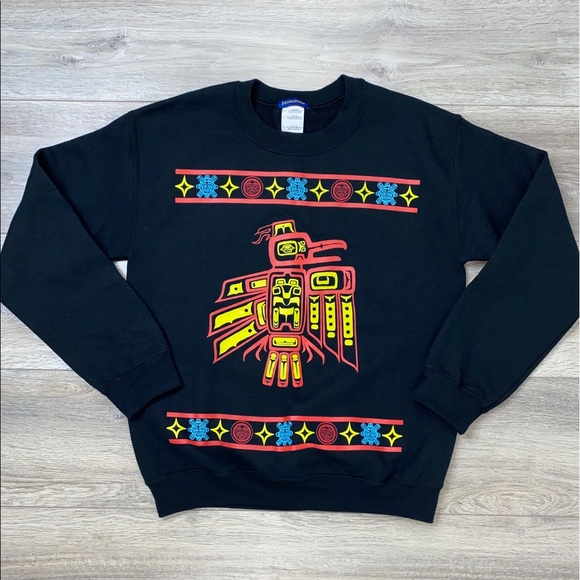 NWOT Pendleton Sweatshirt Unisex Size Small | Pendleton Native Sweatshirt Small - Picture 8 of 12